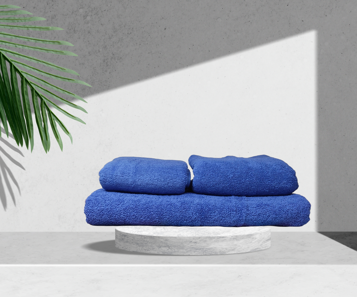 Towel set Blue