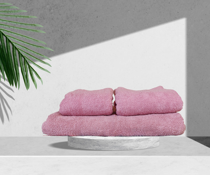 Towel set Pink